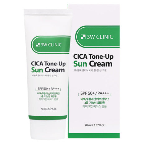 3W CLINIC - Cica Tone-Up Sun Cream