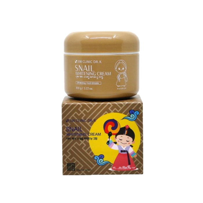 3W CLINIC - Dr.K Snail Whitening Cream