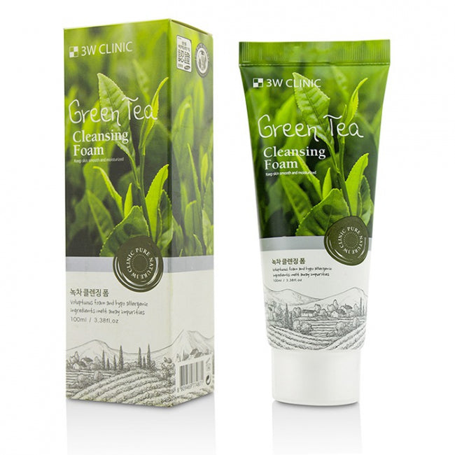 3W CLINIC - Green Tea Cleansing Foam