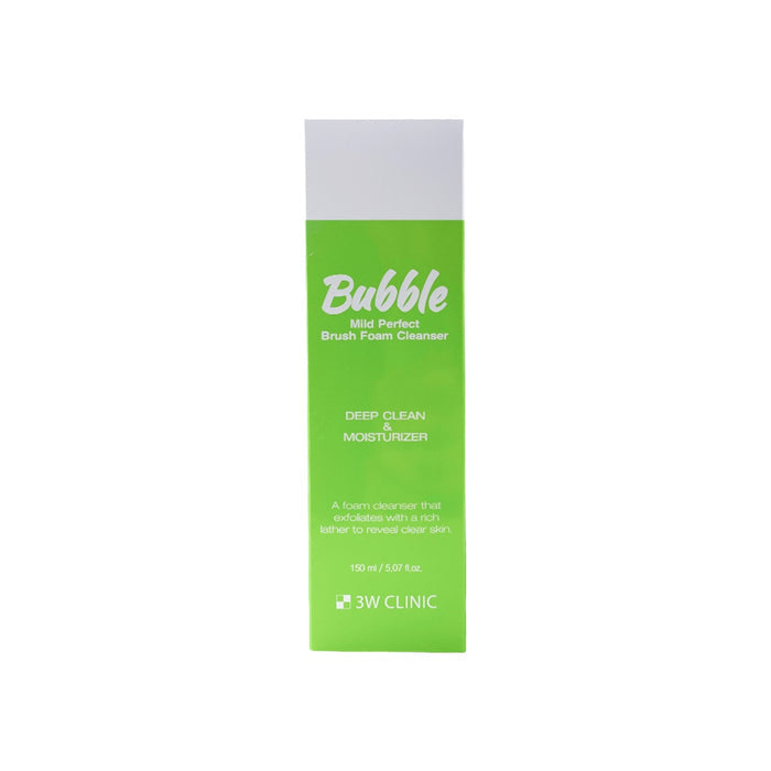3W CLINIC - Mild Perfect Bubble Brush Foam Cleanser