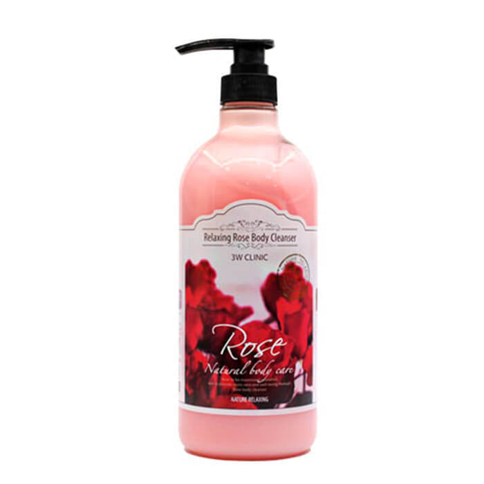 3W CLINIC - Relaxing Rose Body Cleanser