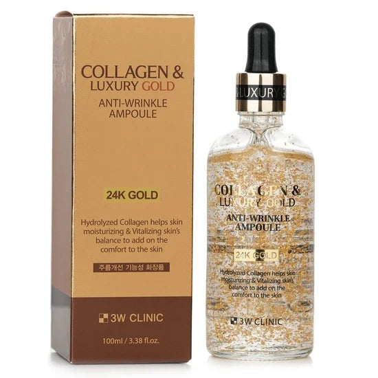 3W CLINIC- Collagen & Luxury Gold Anti Wrinkle Ampoule
