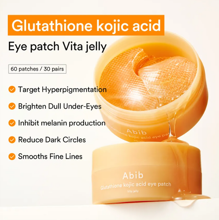 ABIB - Glutathione Kojic Acid Eye Patch Vita Jelly