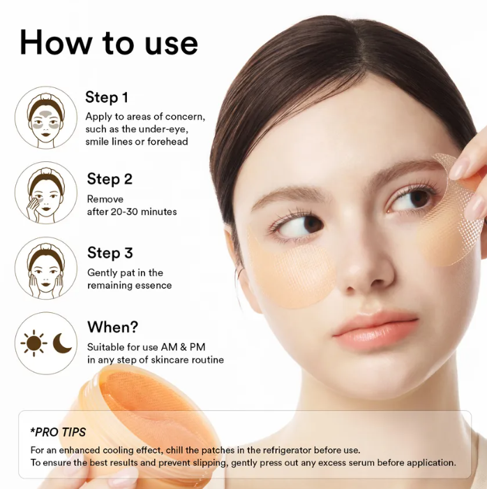 ABIB - Glutathione Kojic Acid Eye Patch Vita Jelly