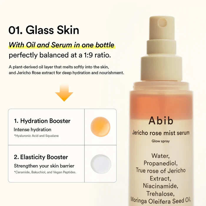 ABIB - Jericho Rose Mist Serum Glow Spray