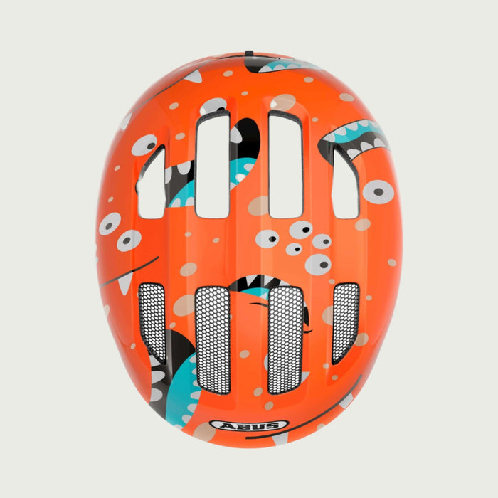 Abus Helm Kind Smiley 3.0 Orange Monster - BikeFlip
