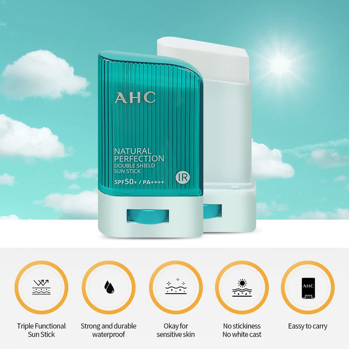 AHC - Natural Perfection Double Shield Sun Stick Green