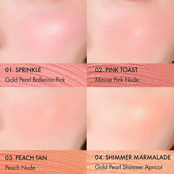 AMUSE - Soft Cream Cheek 03 Peach Tan (Discounted)
