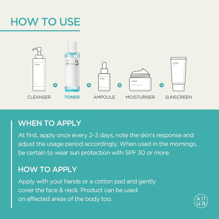 ANUA - BHA 2% Gentle Exfoliating Toner