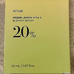 ANUA - Green Lemon Vita C 20% Blemish Serum (Discounted)