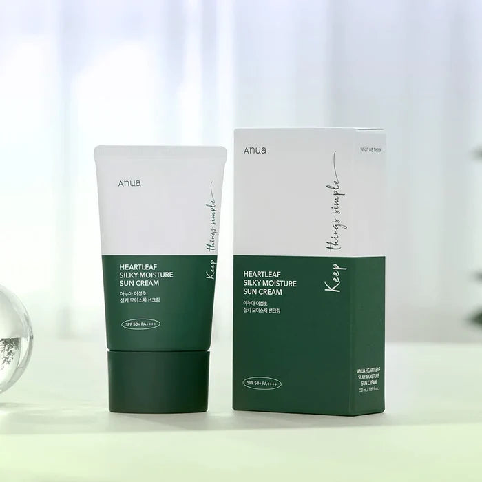 ANUA - Heartleaf Silky Moisture Sunscreen