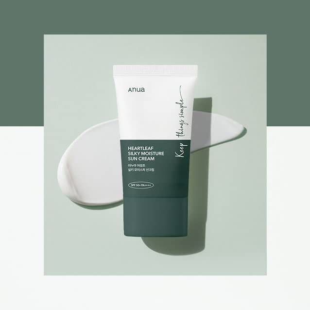 ANUA - Heartleaf Silky Moisture Sunscreen