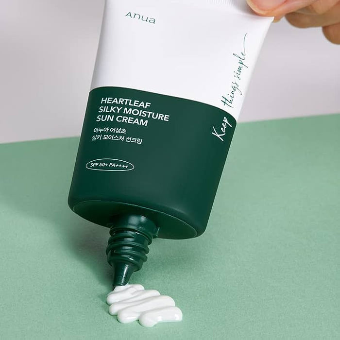 ANUA - Heartleaf Silky Moisture Sunscreen