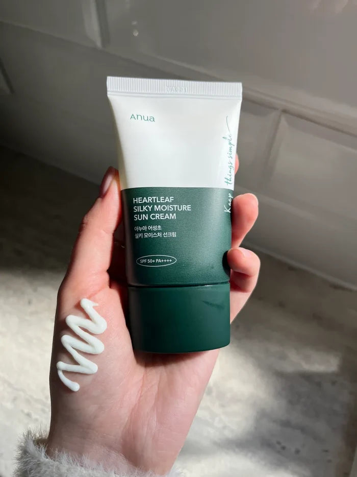ANUA - Heartleaf Silky Moisture Sunscreen
