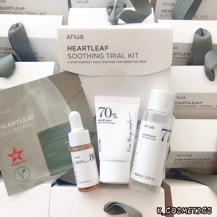 ANUA - Heartleaf Soothing Trial Kit (Discounted)