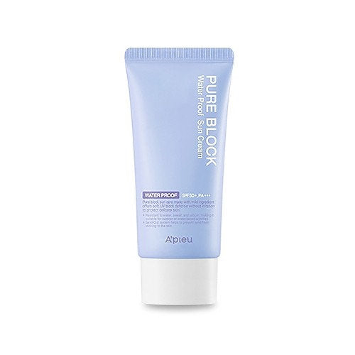 A'PIEU - Pure Block Natural Waterproof Sun Cream SPF50+ PA+++