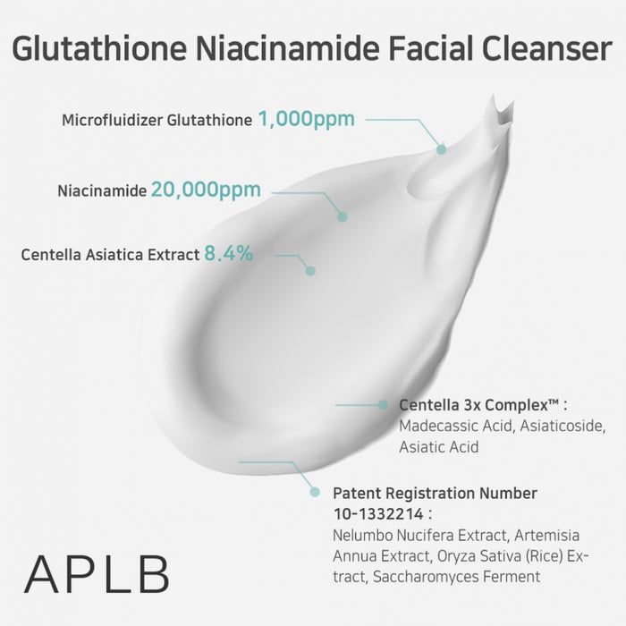 APLB - Glutathione Niacinamide Facial Cleanser