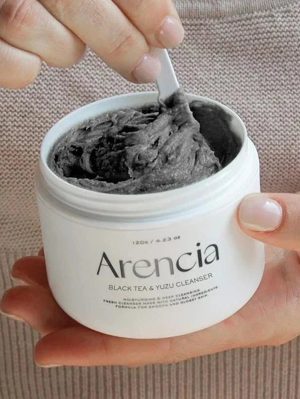 ARENCIA - Black Tea & Yuzu Rice Mochi Cleanser