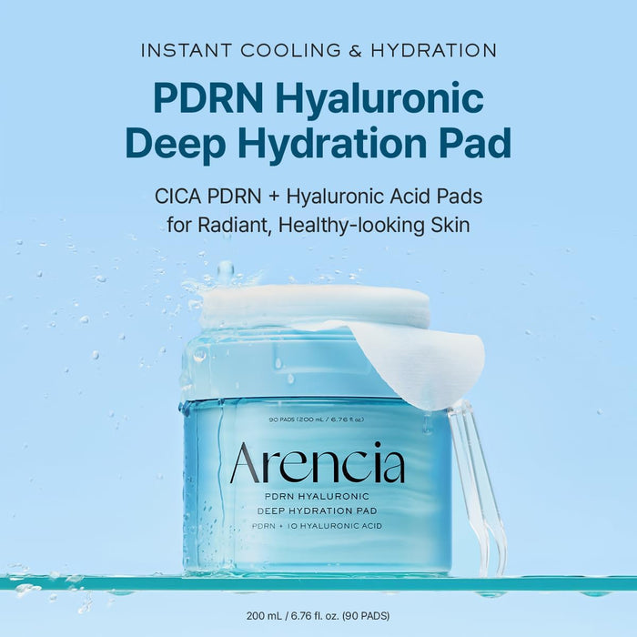 ARENCIA - PDRN + Hyaluronic Deep Hydration Pads