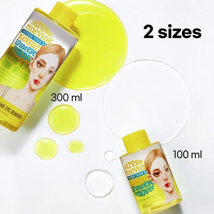 ARIUL - Stress Relieving Micellar Lip and Eye Remover
