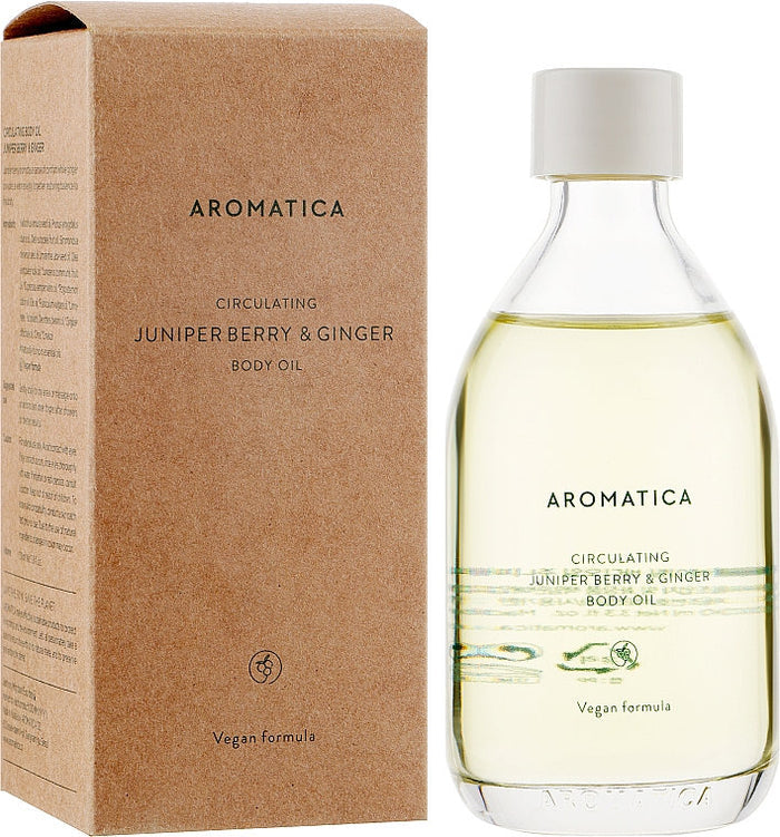 AROMATICA - Circulating Juniper Berry & Ginger Body Oil