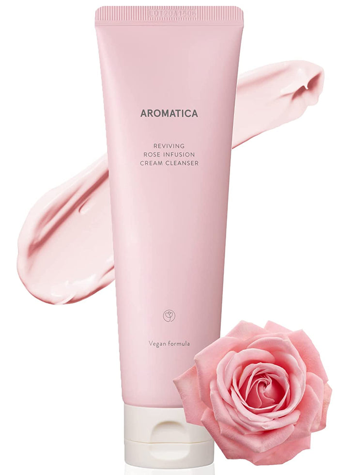 AROMATICA - Reviving Rose Infusion Cream Cleanser