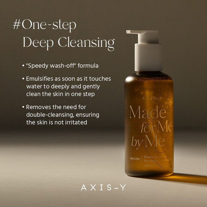 AXIS-Y - Biome Resetting Moringa Cleansing Oil