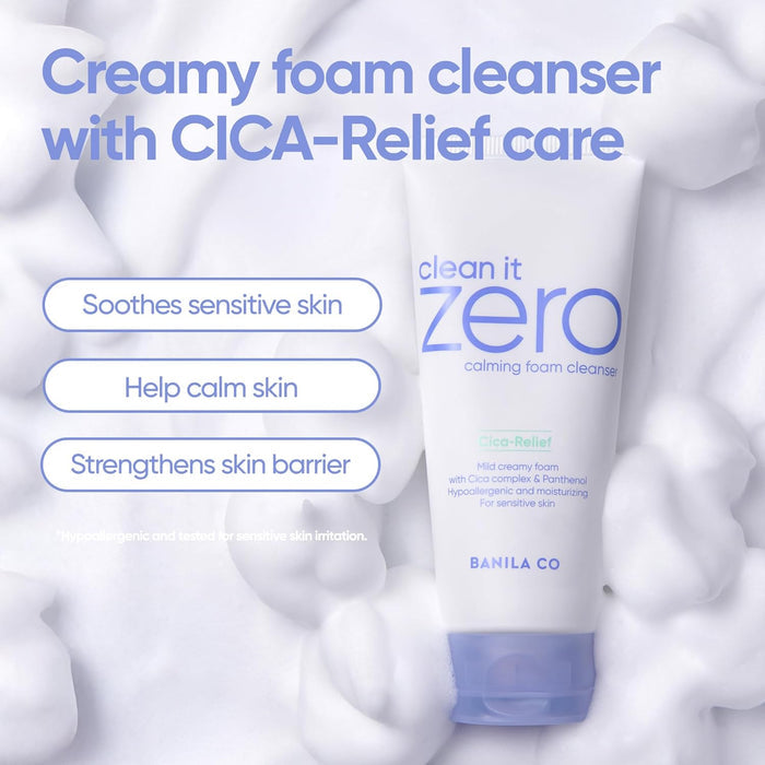 BANILA CO - Clean It Zero Foam Cleanser Calming