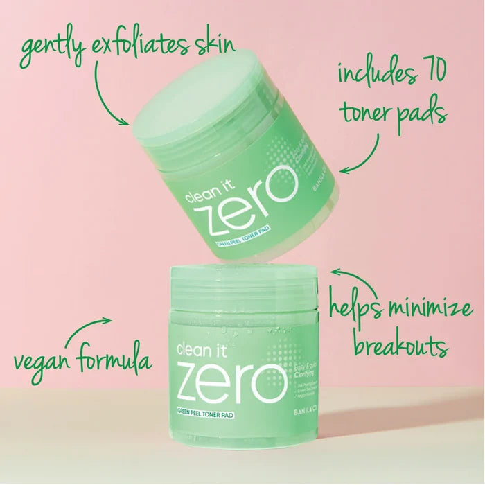 BANILA CO - Clean It Zero Green Peel Toner Pad