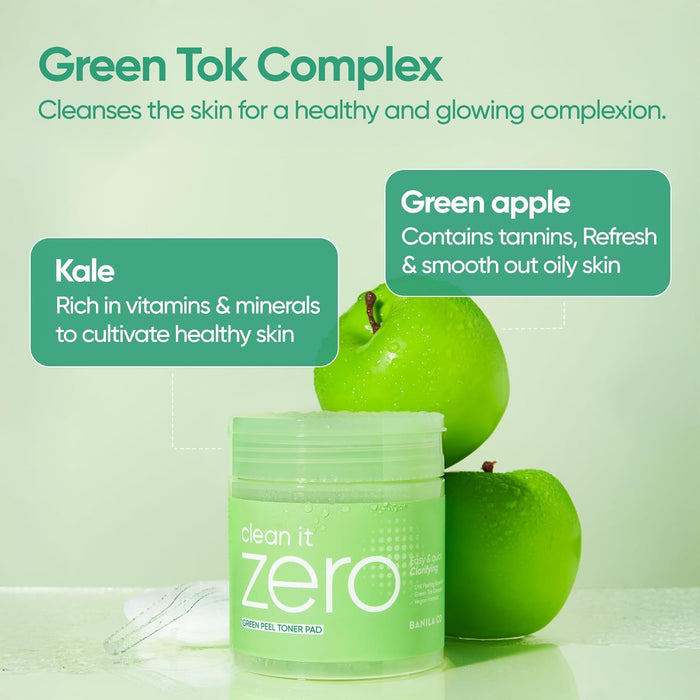 BANILA CO - Clean It Zero Green Peel Toner Pad