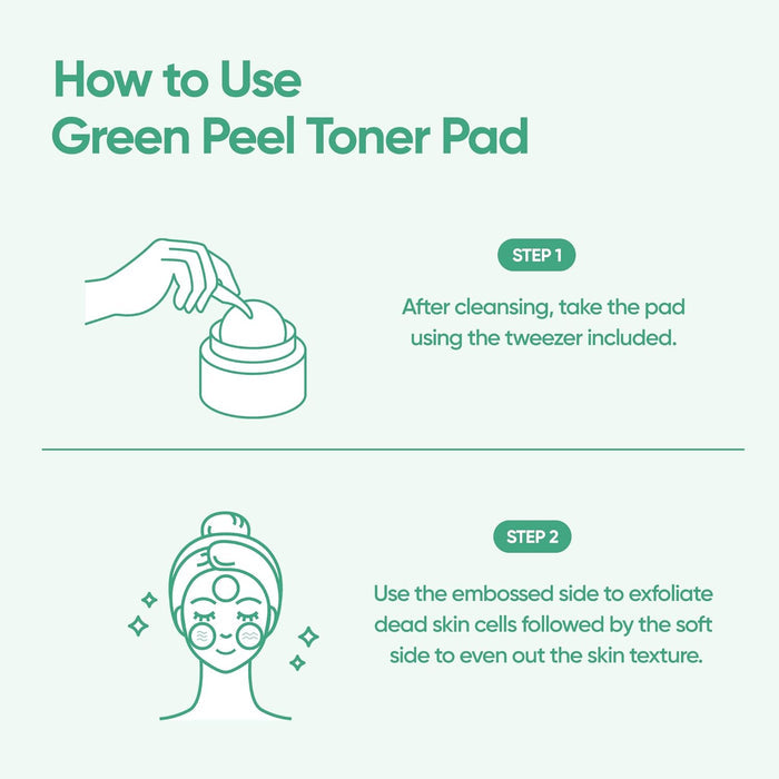 BANILA CO - Clean It Zero Green Peel Toner Pad