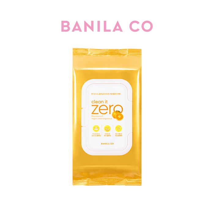 BANILA CO - Clean it Zero Mandarin-C Vegan Cleansing Tissue