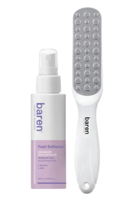 BAREN - Foot Exfoliant Softener At Home Kit
