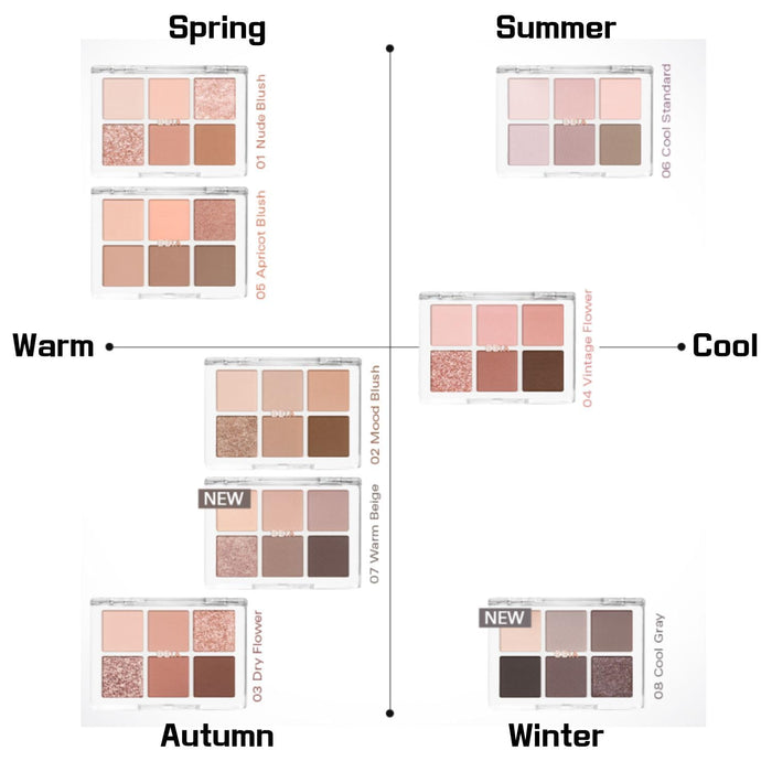 BBIA - Ready To Wear Eye Palette (Discounted)