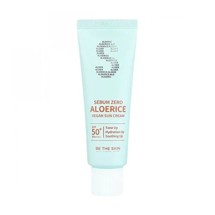 BE THE SKIN - Sebum Zero Aloerice Vegan Sun Cream