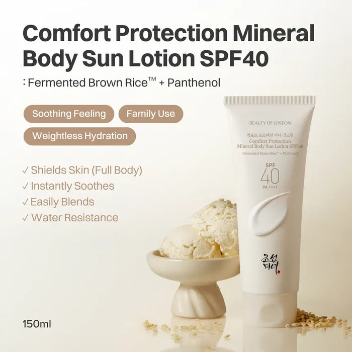 BEAUTY OF JOSEON - Comfort Protection Mineral Body Sun Lotion