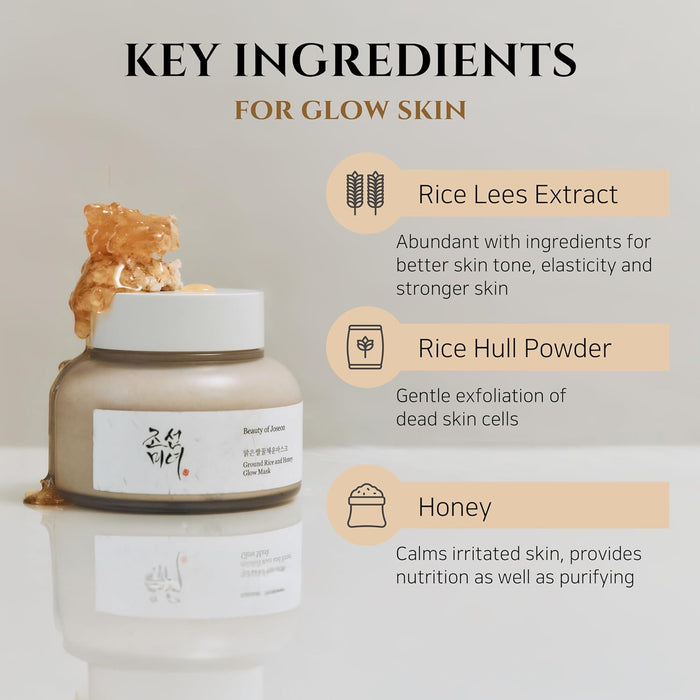 BEAUTY OF JOSEON - Ground Rice and Honey Glow Mask