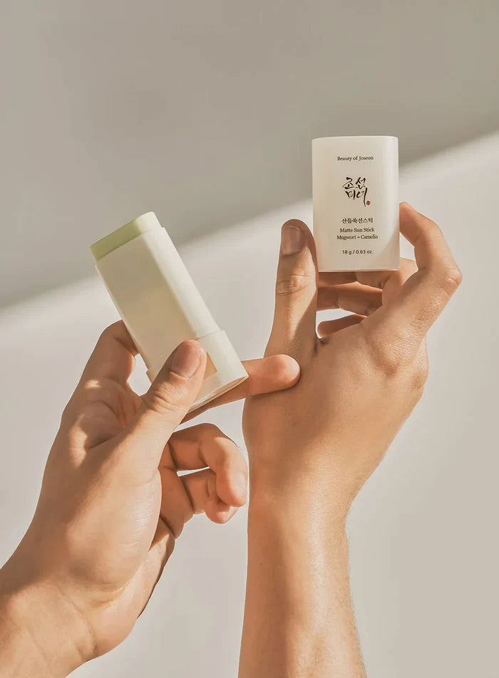 BEAUTY OF JOSEON - Matte Sun Stick: Mugwort + Camelia 2 Pack