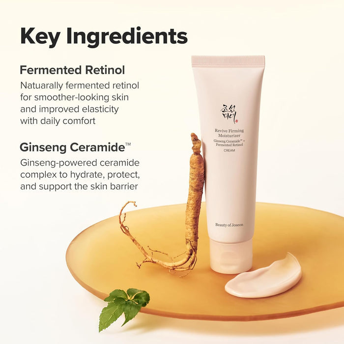 BEAUTY OF JOSEON - Revive Firming Moisturizer (Ginseng Ceramide + Fermented Retinol)
