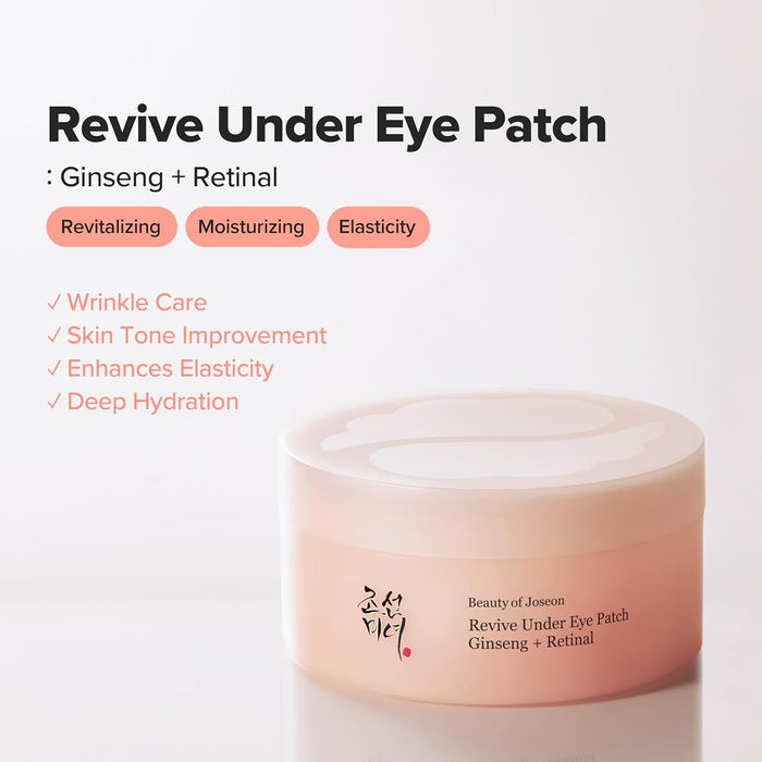 BEAUTY OF JOSEON - Revive Under Eye Patch Ginseng + Retinal