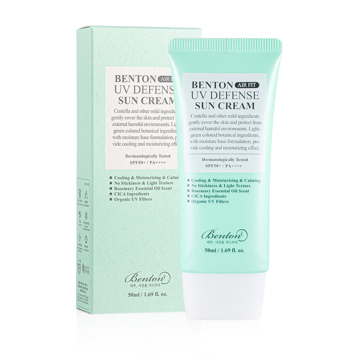 BENTON - Air-Fit UV Defense Sun Cream SPF50+ PA++++