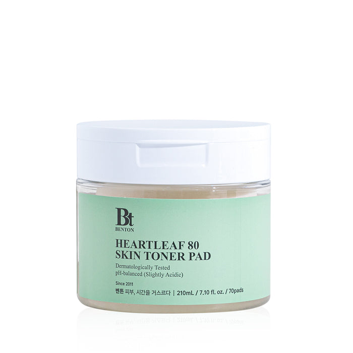 BENTON - Heartleaf 80 Skin Toner Pad