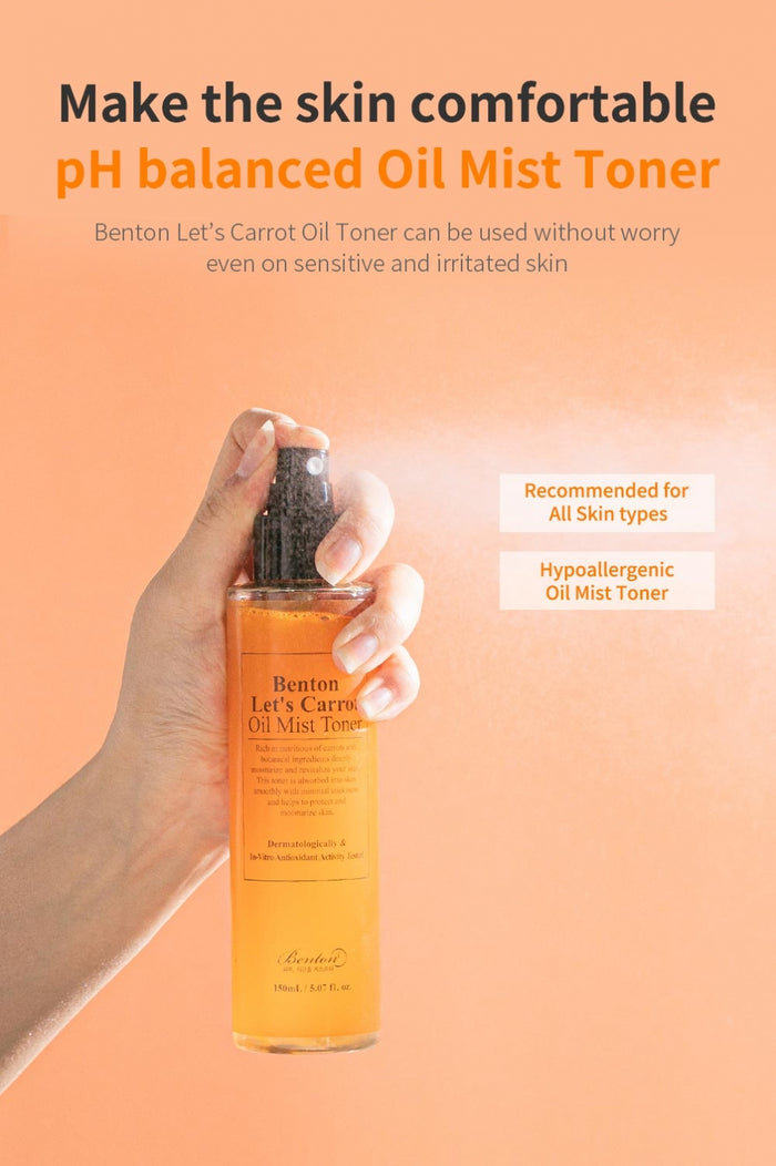 BENTON - Let's Carrot Oil Mist Toner