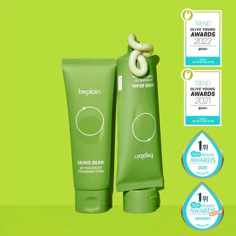 BEPLAIN - Mung Bean pH-Balanced Cleansing Foam