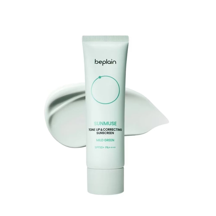 BEPLAIN - Sunmuse Tone Up & Correcting Sunscreen Mild Green