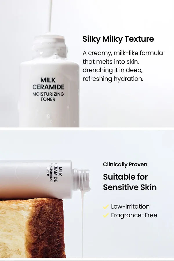 BEPLAIN- Milk Ceramide Moisturizing Toner