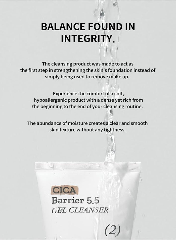 B:LAB - Cica Barrier 5.5 Gel Cleanser