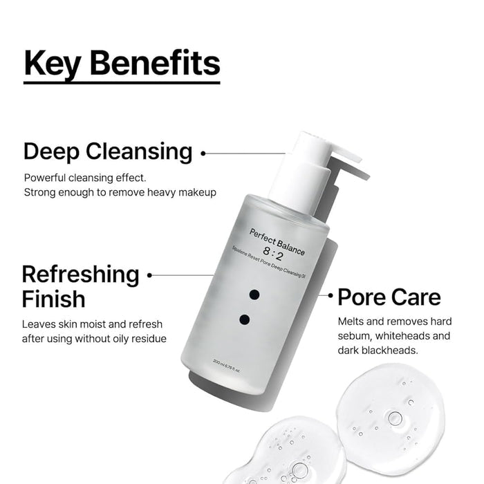 B:LAB - Squalene Reset Pore Deep Cleansing Oil