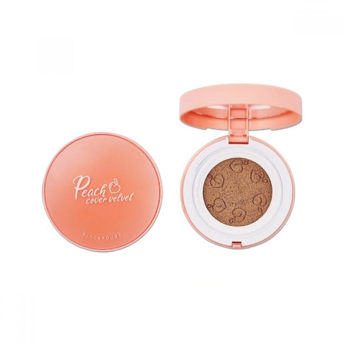 BLACK ROUGE - Peach Cover Velvet Cushion