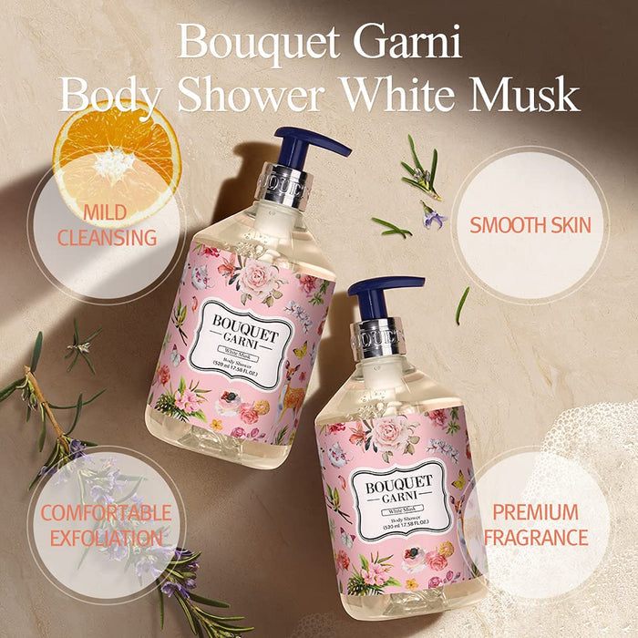 BOUQUET GARNI - Fragranced Body Shower White Musk (Discounted)